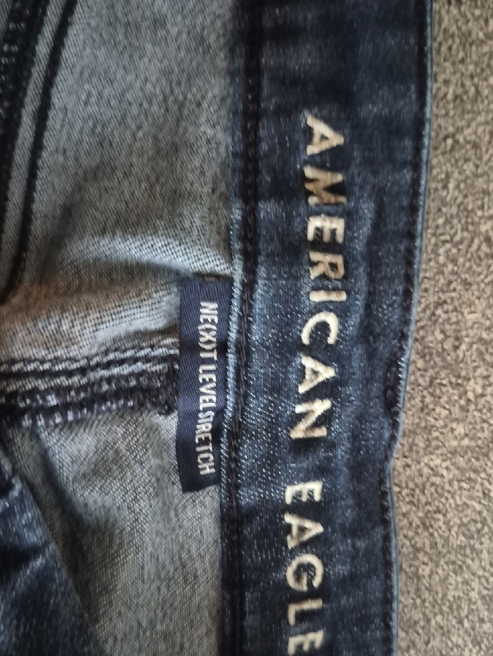 American Eagle Outfitters Men’s Dark Indigo Slim Jeans